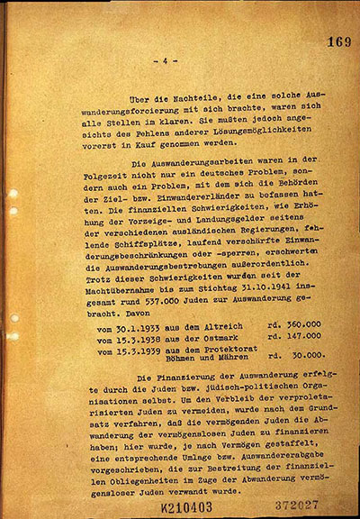 Load Protocol of the Wannsee Conference in Main Document Viewer