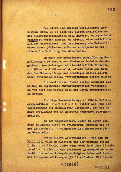 Load Protocol of the Wannsee Conference in Main Document Viewer