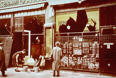 Jewish shops after Kristallnacht thumbnail page 1