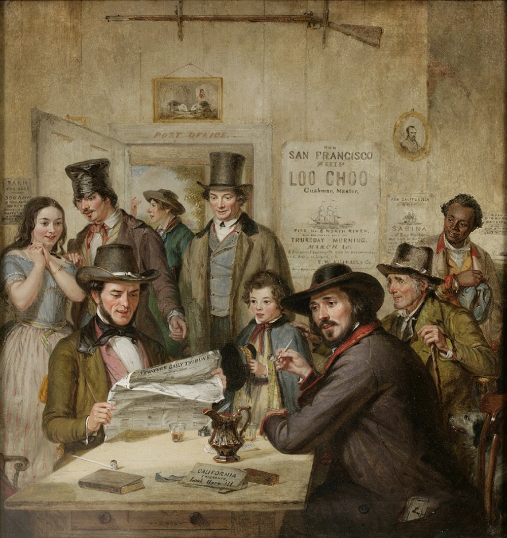 California News, by William Sidney Mount (1807–1868) page 1