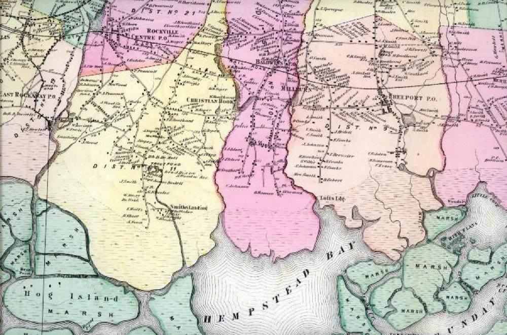 Beers Atlas, Map of Hempstead, 1873 page 1