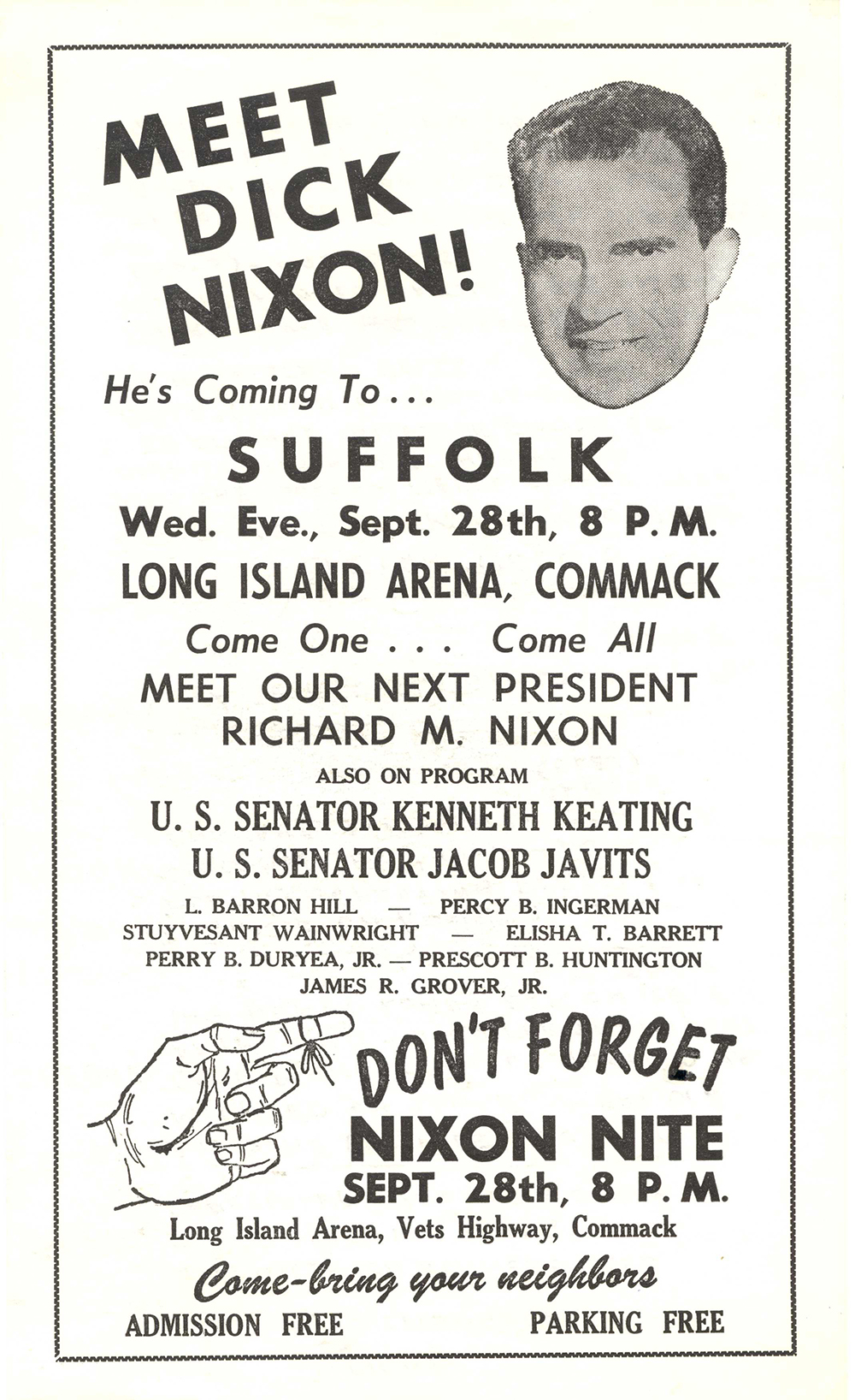 “Meet Dick Nixon!” page 1