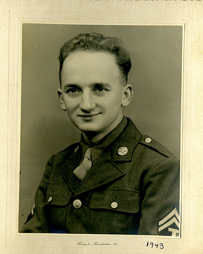 Army Portrait of Benjamin Ferencz thumbnail page 1
