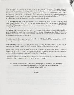 Load Eight Hispanic Artists Featured, Johnson Museum, Ithaca, 1993 in Main Document Viewer