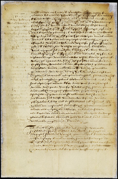 Letter from the Directors to Stuyvesant, April 16, 1663 thumbnail page 2