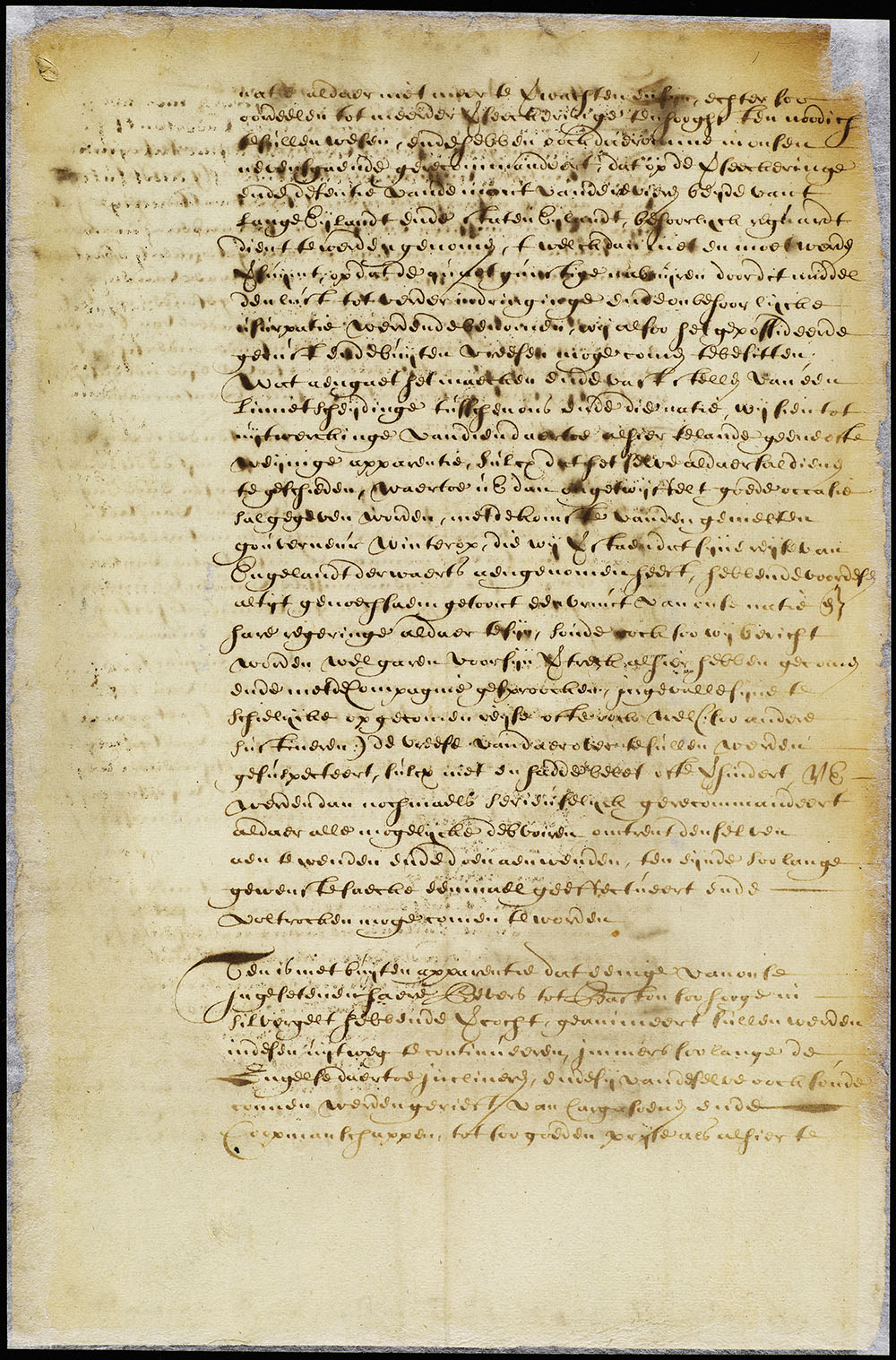 Letter from the Directors to Stuyvesant, April 16, 1663 page 2