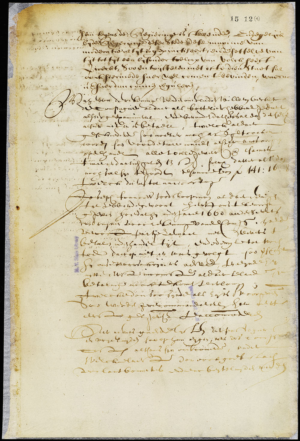 Letter from the Directors to Stuyvesant, April 16, 1663 page 7