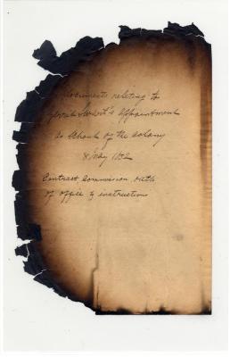Commission of Gerrit Swart, Schout of Rensselaerswyck, April 24, 1652 thumbnail page 1