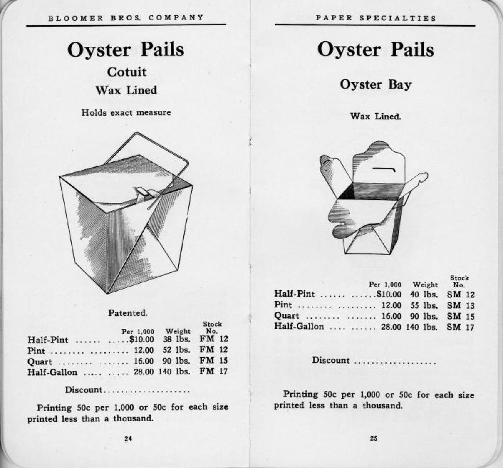 Bloomer Brothers Catalog of Paper Specialties, c. 1913 page 15