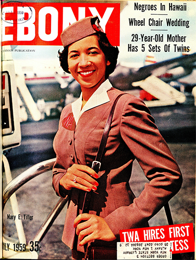Cover of "Ebony" Magazine Featuring Mary Tiller, July 1959 thumbnail page 1