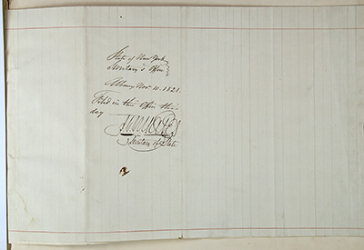 Load Second Constitution of New York State, 1821 in Main Document Viewer