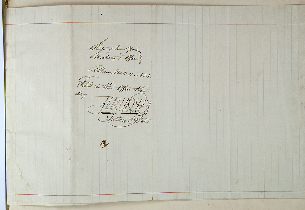 Second Constitution of New York State, 1821 page 4