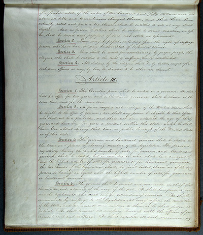 Load Second Constitution of New York State, 1821 in Main Document Viewer