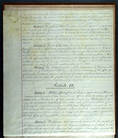 Load Second Constitution of New York State, 1821 in Main Document Viewer