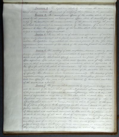 Load Second Constitution of New York State, 1821 in Main Document Viewer