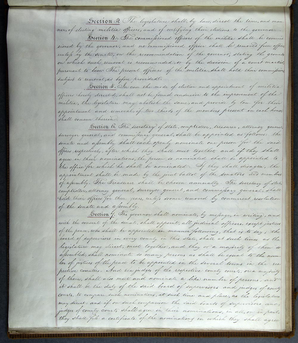 Second Constitution of New York State, 1821 page 15