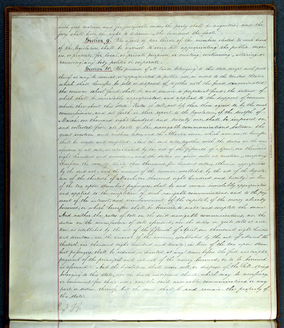 Load Second Constitution of New York State, 1821 in Main Document Viewer