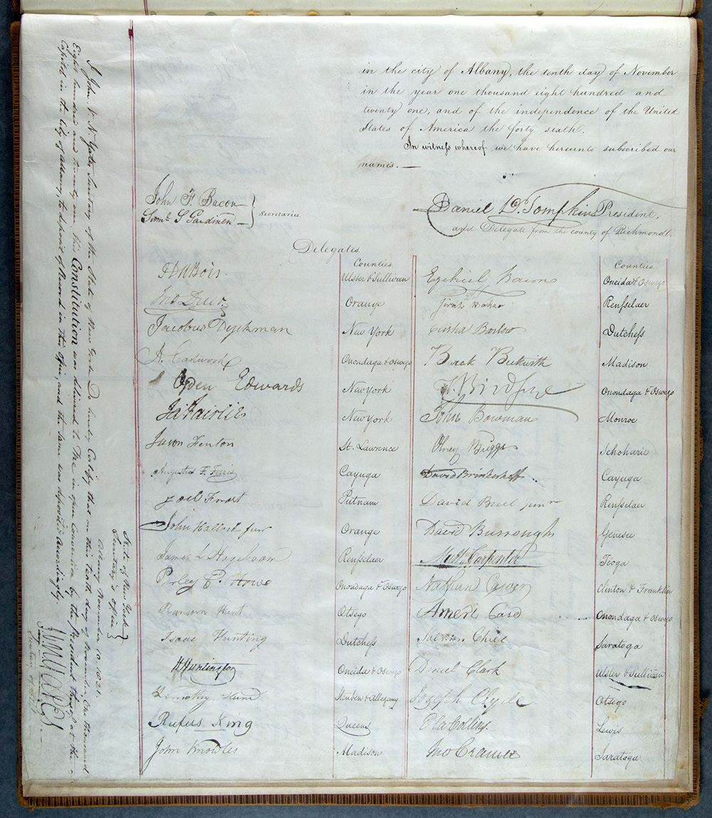 Second Constitution of New York State, 1821 page 23