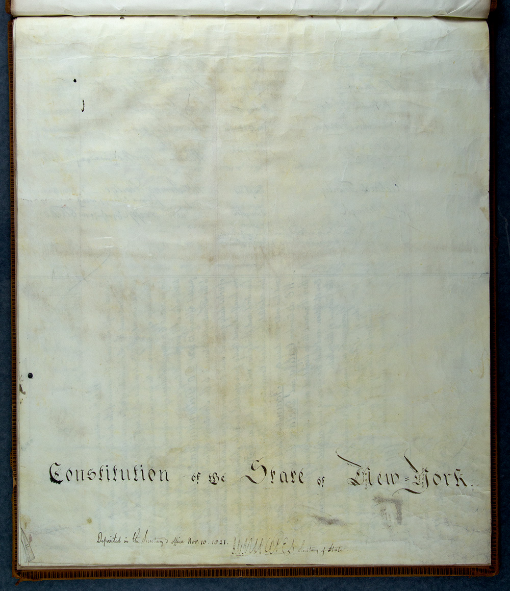 Second Constitution of New York State, 1821 page 26