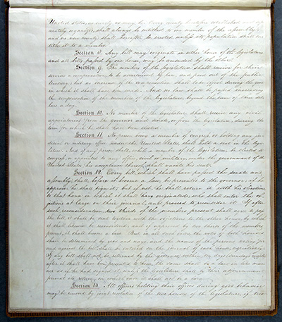 Second Constitution of New York State, 1821 thumbnail page 11