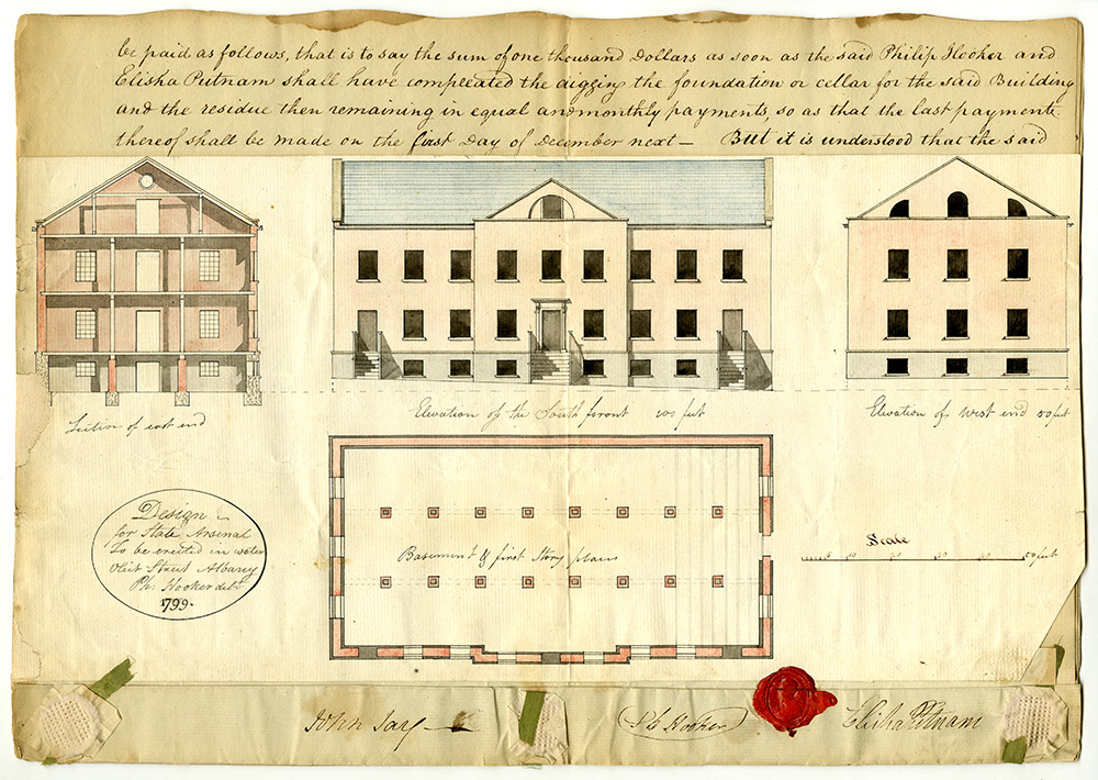 Plan for a State Arsenal page 1