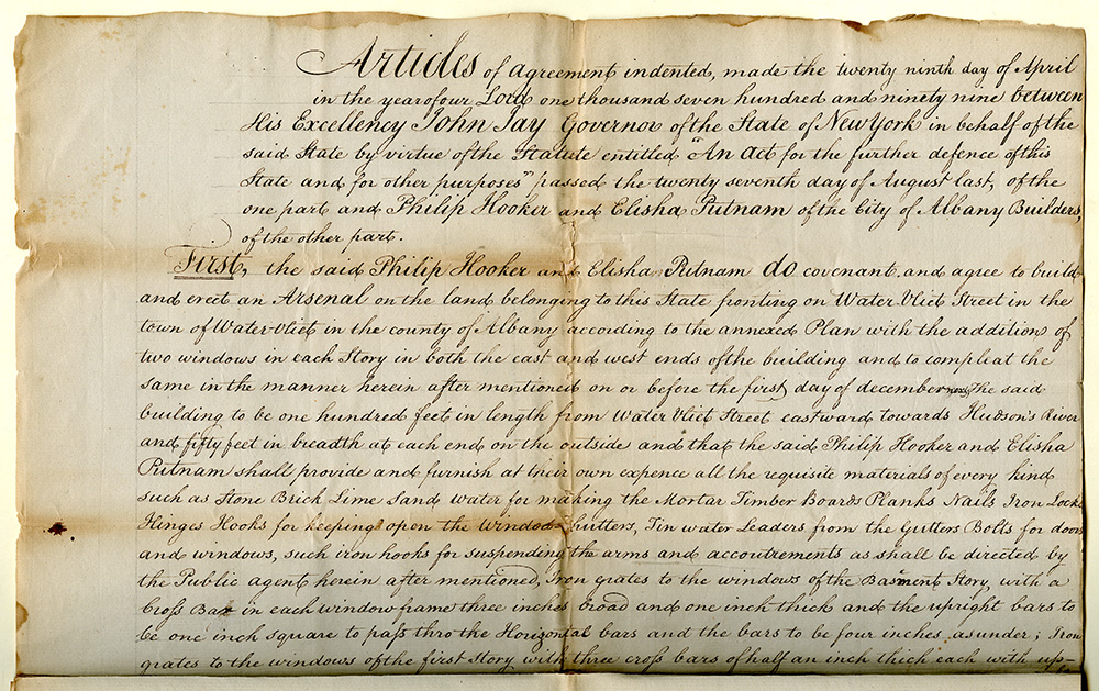 Plan for a State Arsenal page 2