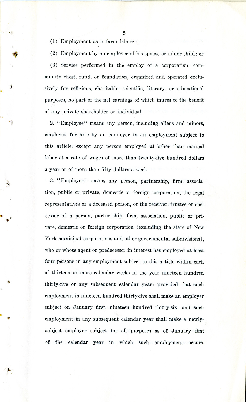 Unemployment Insurance Law page 5