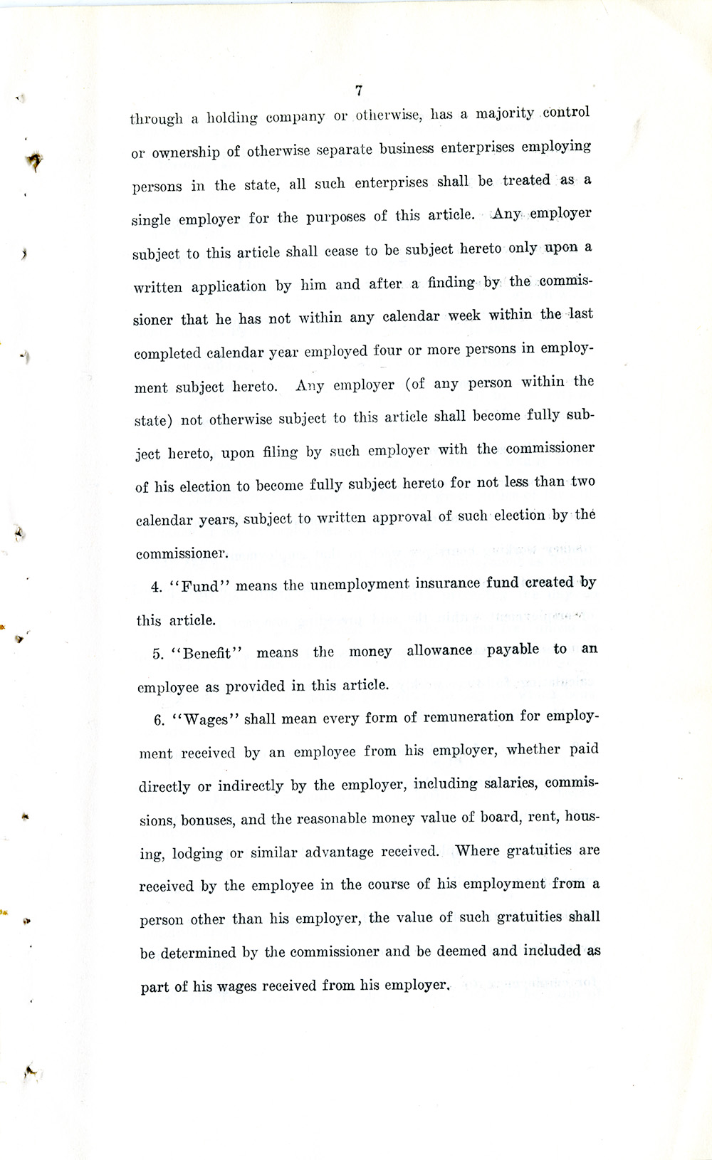 Unemployment Insurance Law page 7