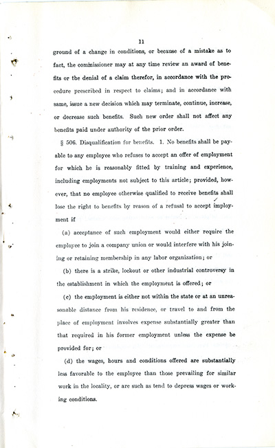 Unemployment Insurance Law thumbnail page 11