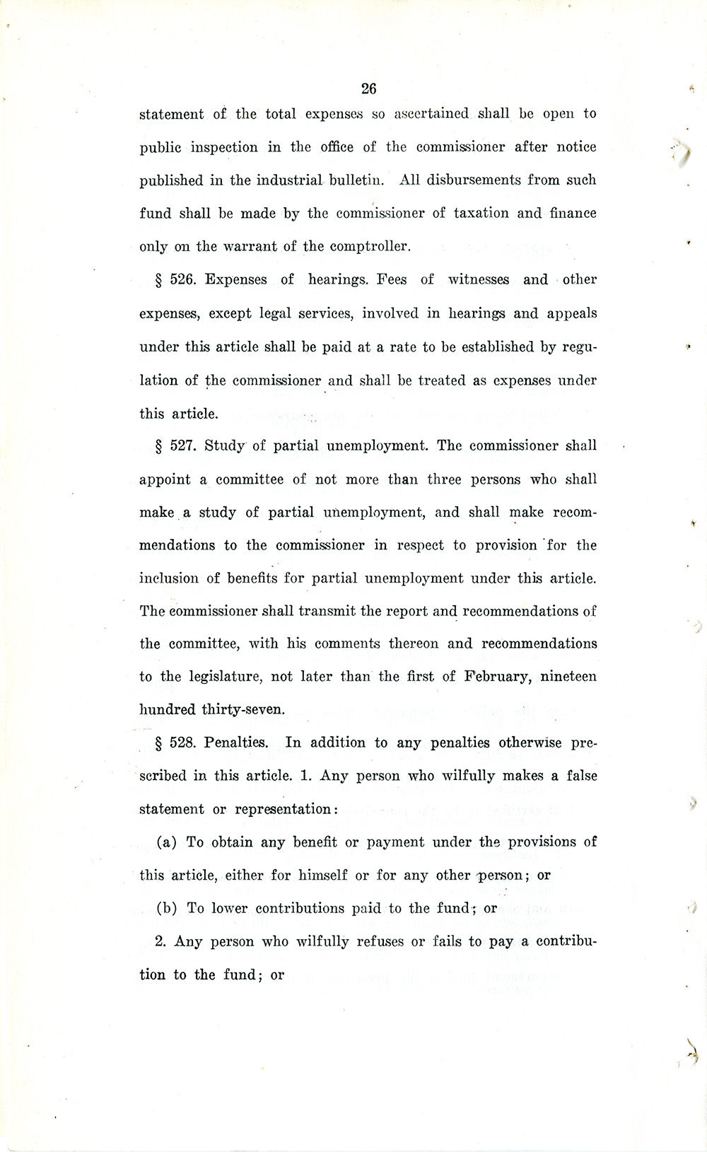 Unemployment Insurance Law page 26