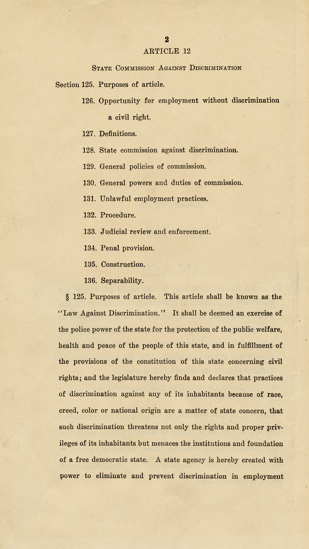 New York State Antidiscrimination Law page 2