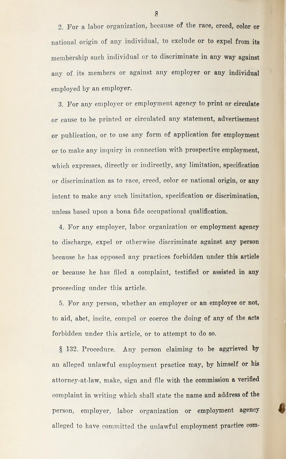 New York State Antidiscrimination Law page 8