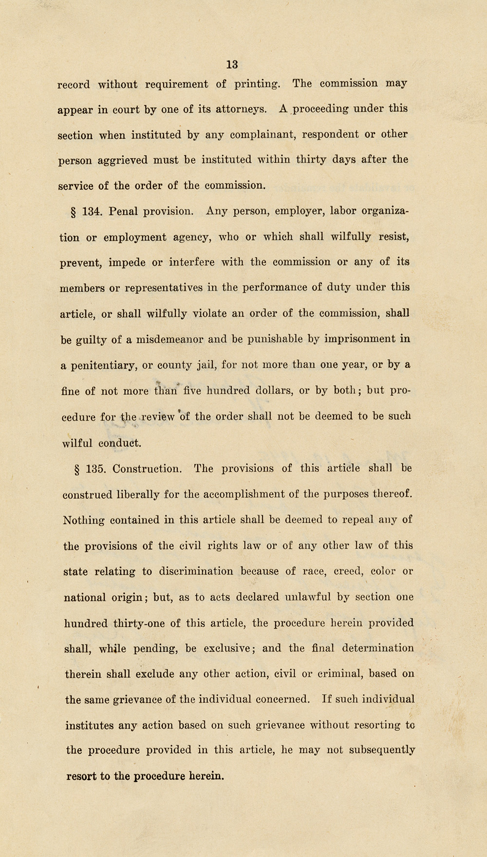 New York State Antidiscrimination Law page 13