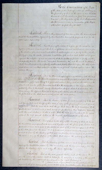 Third Constitution of the State of New York thumbnail page 1