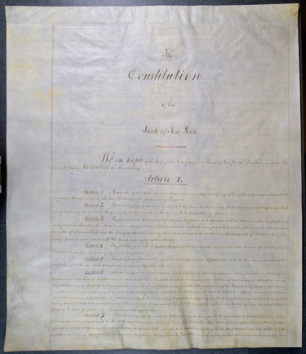 Third Constitution of the State of New York page 4