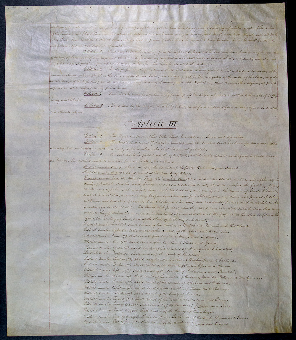 Third Constitution of the State of New York page 6