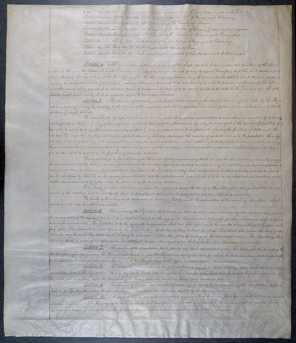 Third Constitution of the State of New York page 7
