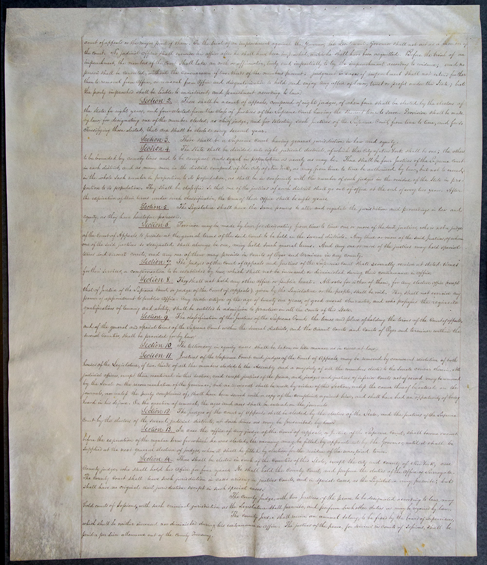 Third Constitution of the State of New York page 10
