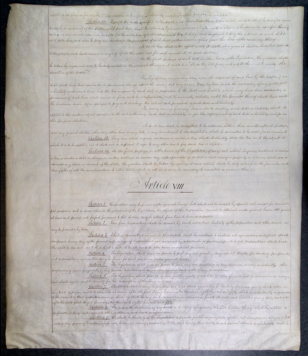Third Constitution of the State of New York page 13