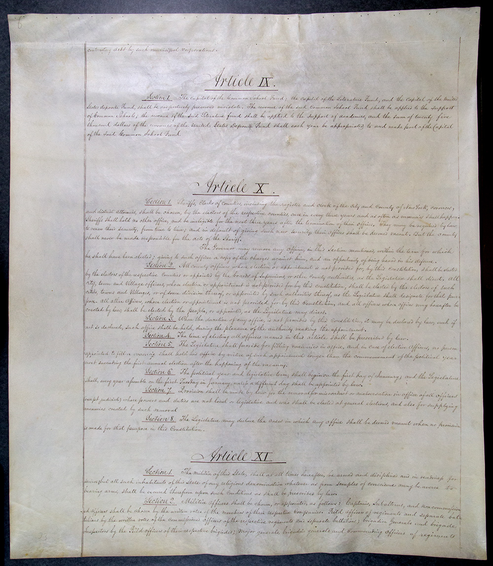 Third Constitution of the State of New York page 14