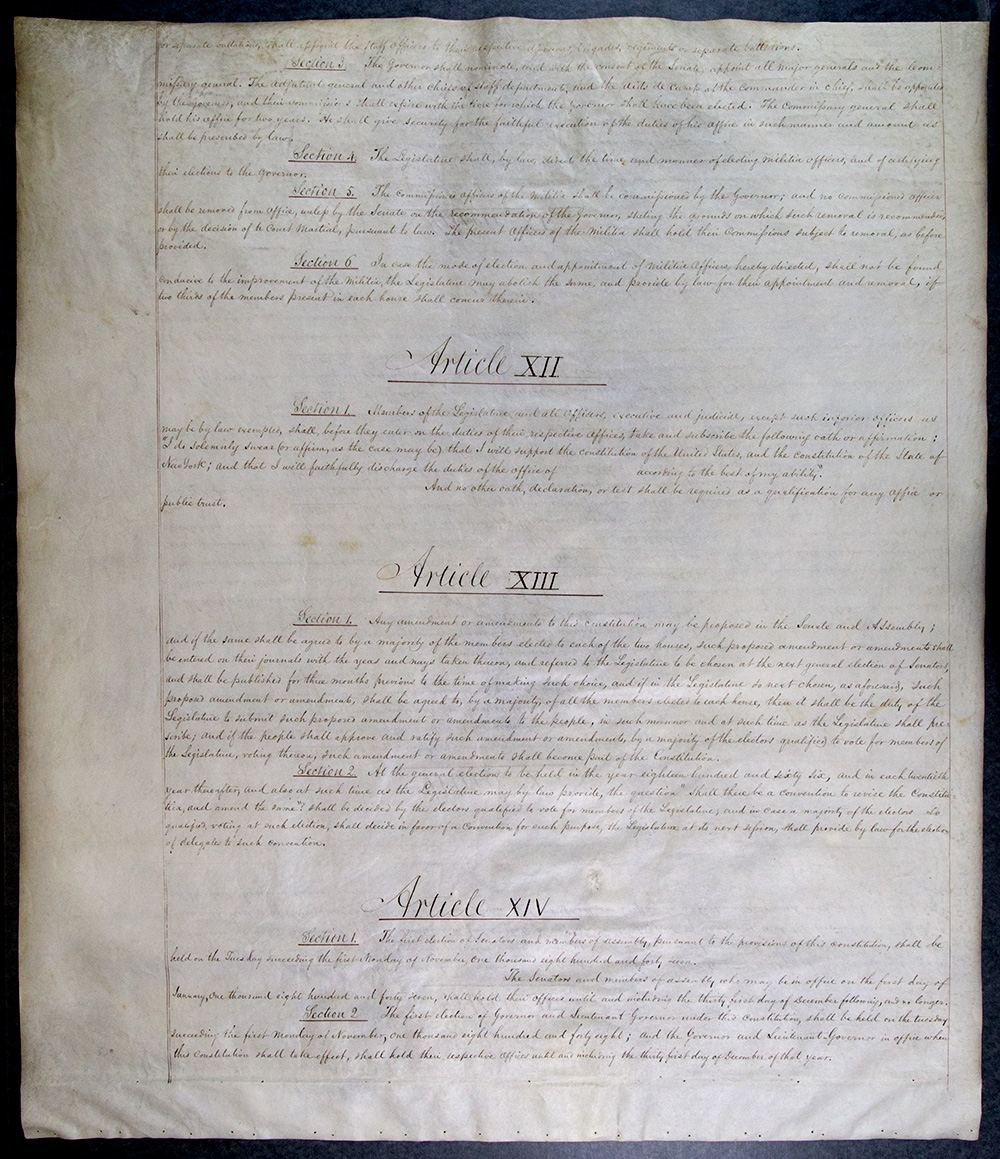 Third Constitution of the State of New York page 15