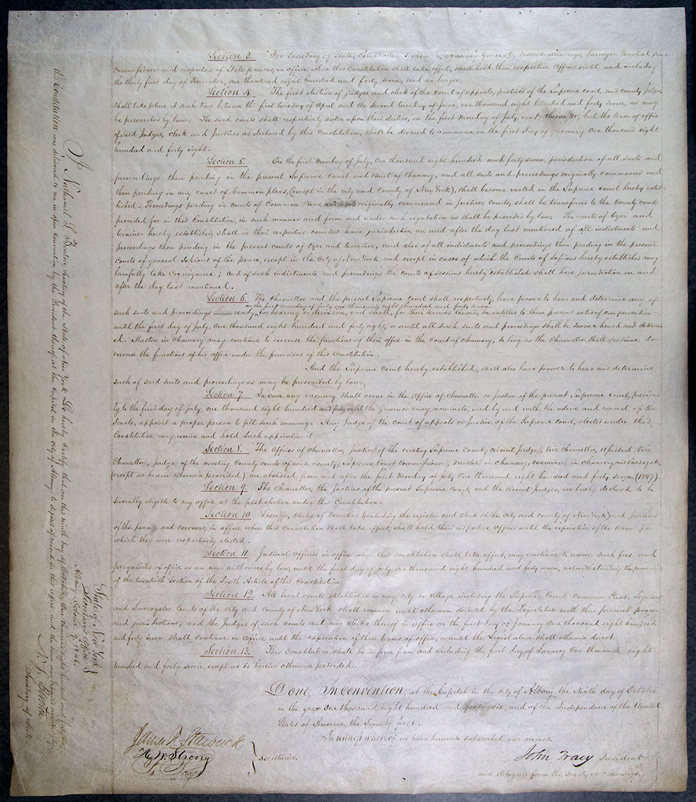 Third Constitution of the State of New York page 16