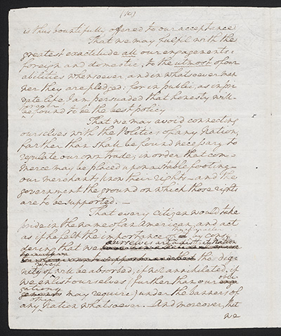 First draft of farewell address : manuscript, 1796 May 15 thumbnail page 10