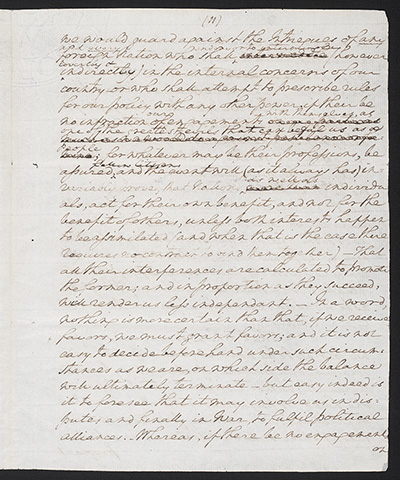 First draft of farewell address : manuscript, 1796 May 15 thumbnail page 11