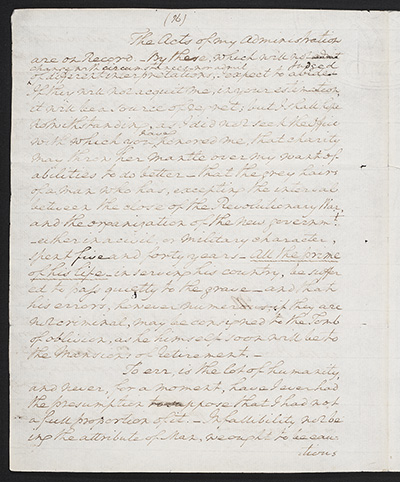 First draft of farewell address : manuscript, 1796 May 15 thumbnail page 16