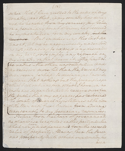 First draft of farewell address : manuscript, 1796 May 15 thumbnail page 18