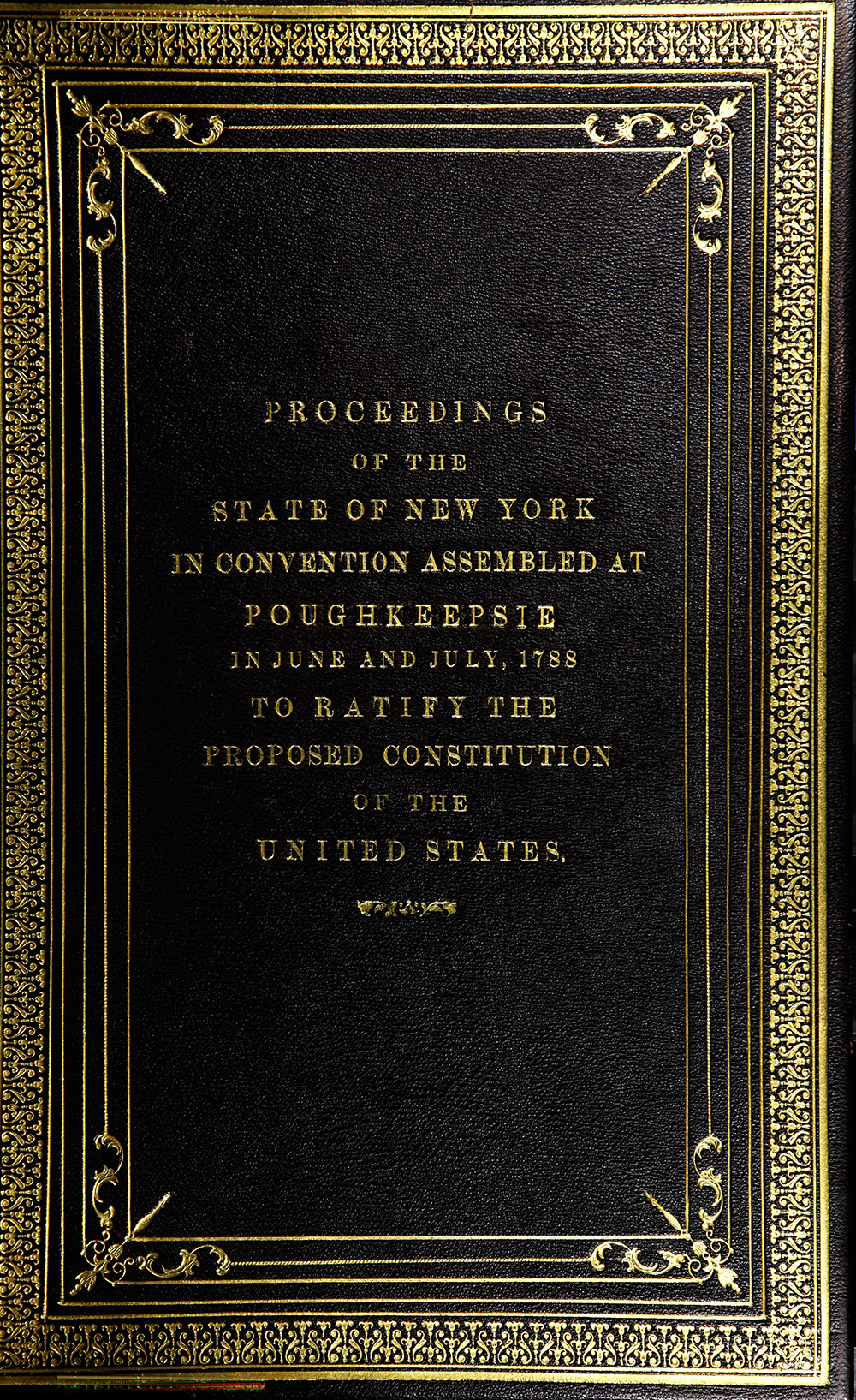 Journal of the Proceedings of the Poughkeepsie Convention page 1
