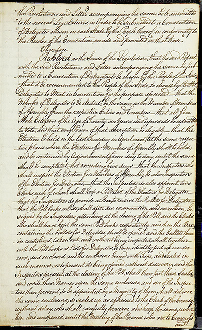 Journal of the Proceedings of the Poughkeepsie Convention thumbnail page 5