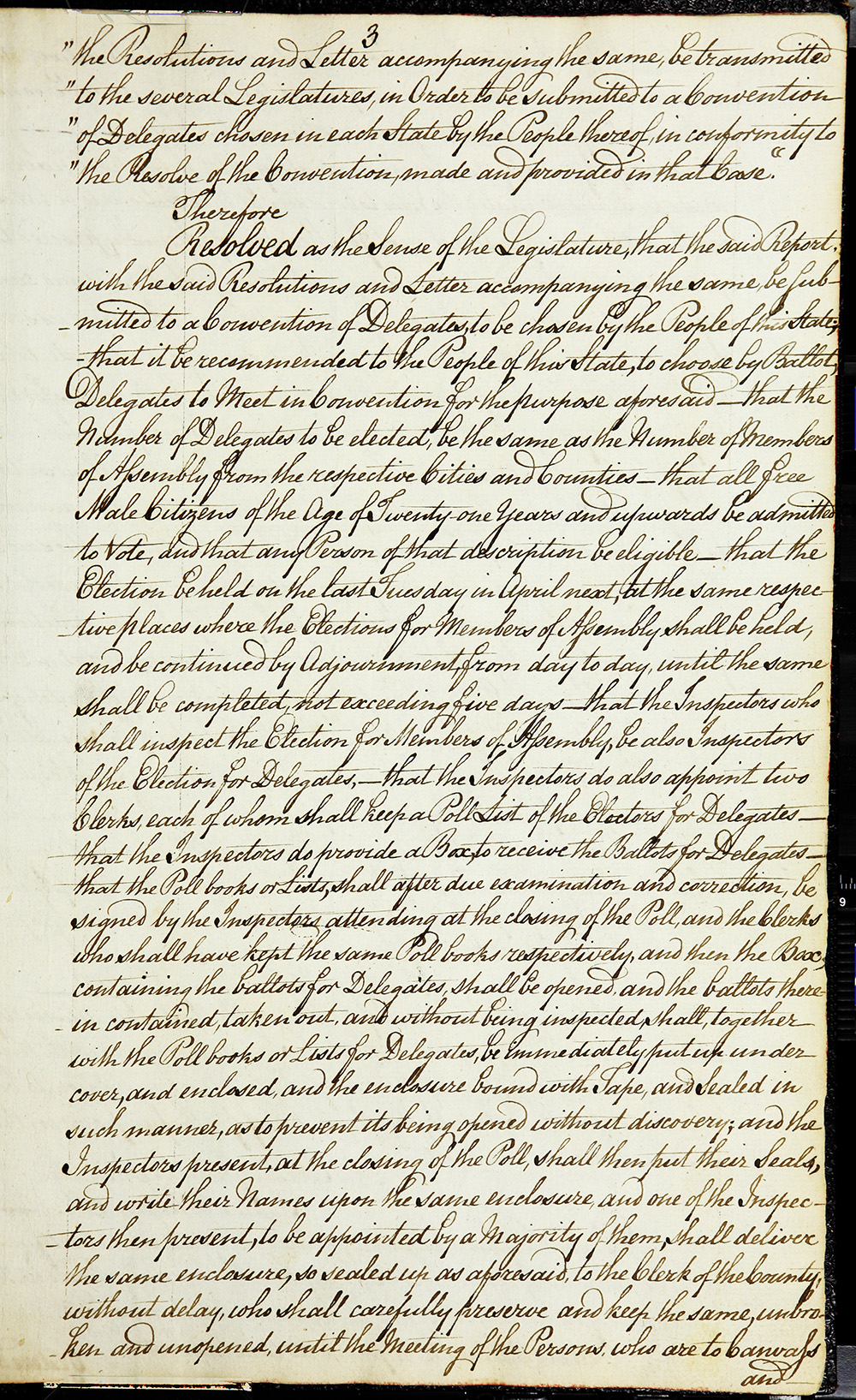 Journal of the Proceedings of the Poughkeepsie Convention page 5