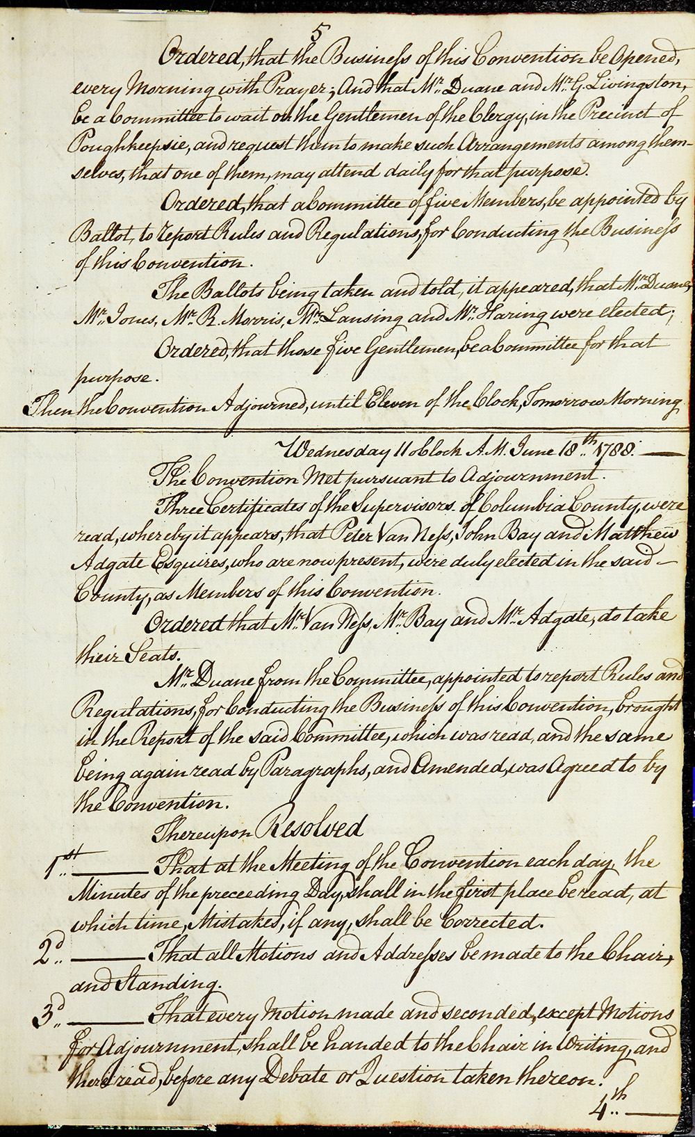 Journal of the Proceedings of the Poughkeepsie Convention page 7